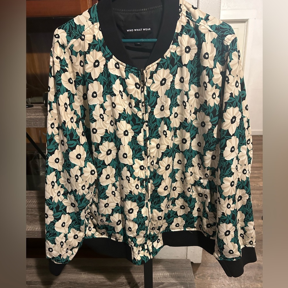 Who what wear floral jacket